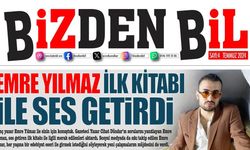 EMRE YILMAZ İLK KİTABI İLE SES GETİRDİ