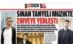 SİNAN TANYELİ MÜZİKTE ZİRVEYE YERLEŞTİ