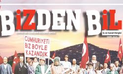 BİZDENBİL DERGİSİ CUMHURİYET BAYRAMI ÖZEL SAYISI YAYINDA