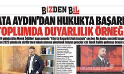 ATA AYDIN'DAN HUKUKTA BAŞARI, TOPLUMDA DUYARLILIK ÖRNEĞİ