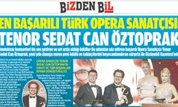 EN BAŞARILI TÜRK OPERA SANATÇISI: TENOR SEDAT CAN ÖZTOPRAK