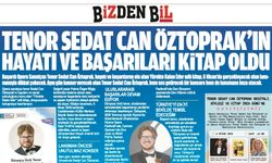 DÜNYACA ÜNLÜ TENOR SEDAT CAN ÖZTOPRAK’IN HAYATI VE BAŞARILARI KİTAP OLDU