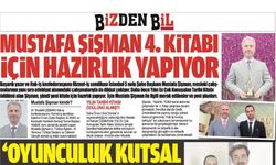 MUSTAFA ŞİŞMAN 4. KİTABI İÇİN HAZIRLIK YAPIYOR