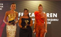 FEYZAN ÖREN'E YILIN EN BAŞARILI GÜZELLİK GİRİŞİMCİSİ ÖDÜLÜ