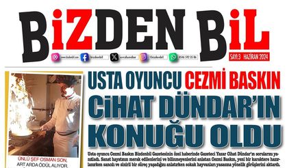 USTA OYUNCU CEZMİ BASKIN CİHAT DÜNDAR’IN KONUĞU OLDU