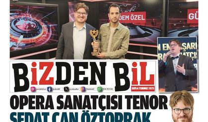OPERA SANATÇISI TENOR SEDAT CAN ÖZTOPRAK NEW YORK'TA ÖDÜL ALDI