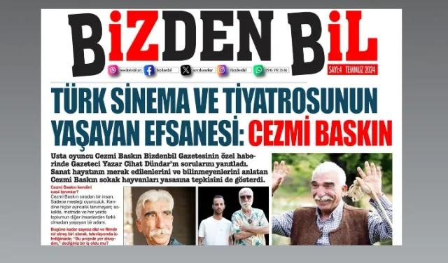 TÜRK SİNEMA VE TİYATROSUNUN YAŞAYAN EFSANESİ: CEZMİ BASKIN