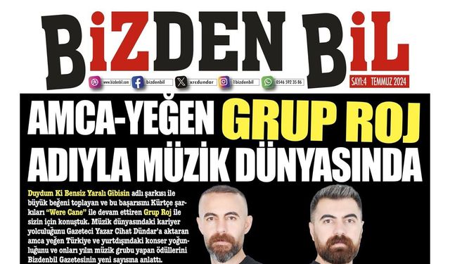 AMCA-YEĞEN GRUP ROJ ADIYLA MÜZİK DÜNYASINDA