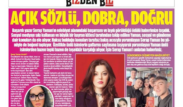 AÇIK SÖZLÜ, DOBRA, DOĞRU
