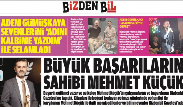 BÜYÜK BAŞARILARIN SAHİBİ MEHMET KÜÇÜK
