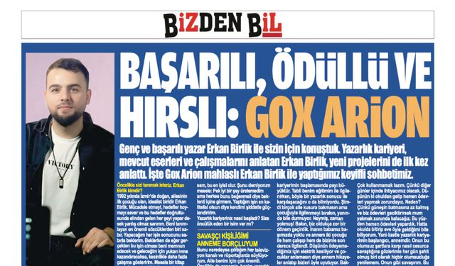 BAŞARILI, ÖDÜLLÜ VE HIRSLI: GOX ARİON