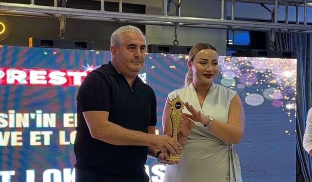 PRESTİJ MAGAZİN ÖDÜLLERİ MERSİN’DE SAHİPLERİNİ BULDU