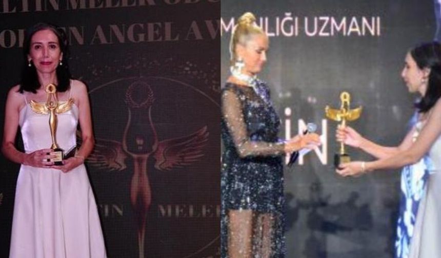 ARZU ÇETİN ALTIN MELEK ÖDÜLLERİNE RENK KATTI