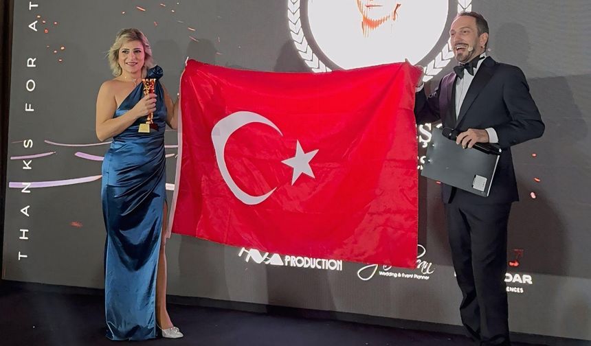 AZERBAYCAN’DA YILIN EN BAŞARILI TÜRK İŞ KADINI SEÇİLDİ